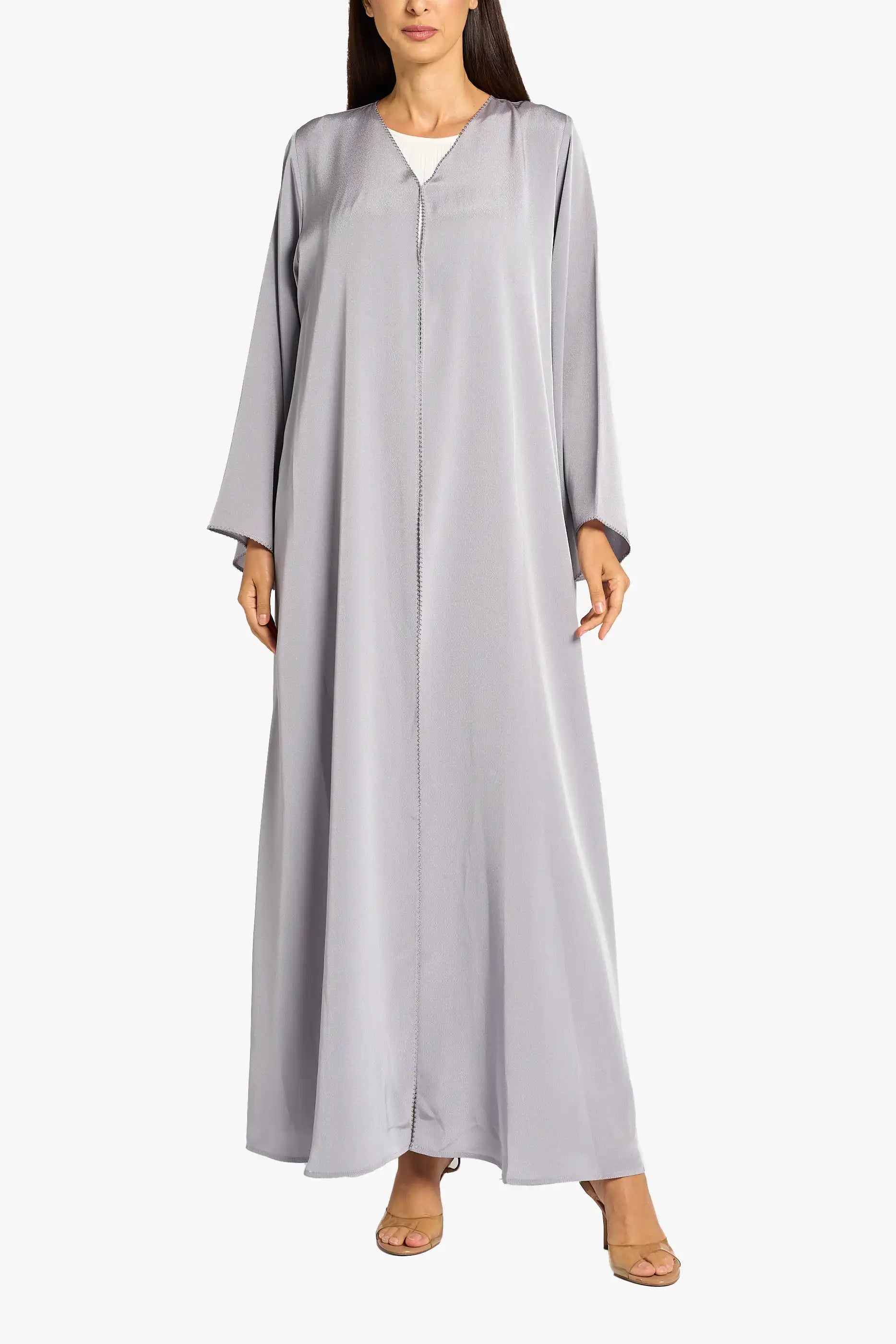 Louzan Abaya SLSTD-03 (Grey)